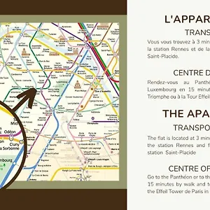 Grand Confort#st Germain-montparnasse#4p Apartment Paris