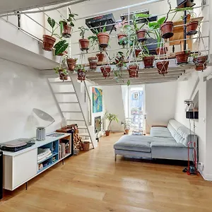 Pretty Parisian Penthouse Apartment